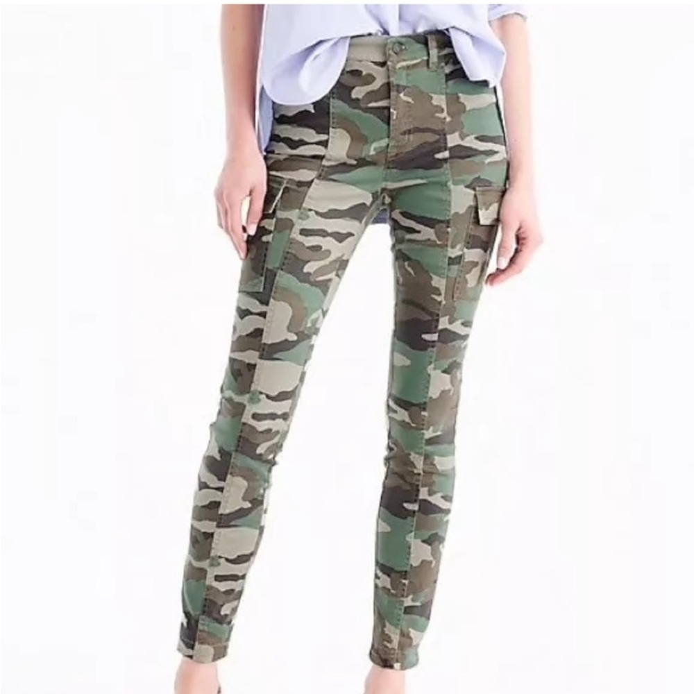 J Crew Camo Jeans